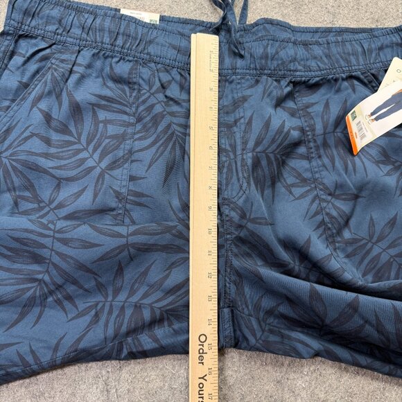 Orvis Jogger Men 2XL XXL Dark Blue Floral Tropical 28" Lyocell Tapered Casual - Picture 16 of 16